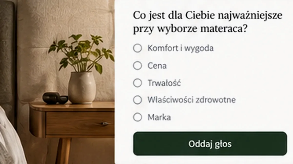 Materac w sypialni – poranny ból pleców a materac kiedy łóżko może dokładać problemów